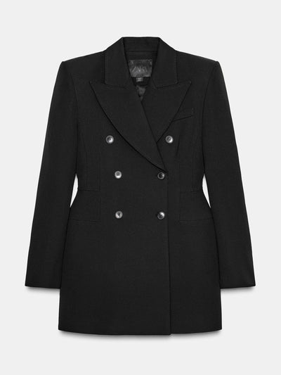 Zara ZW Collection double-breasted blazer dress at Collagerie