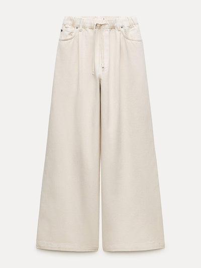Zara Mid-rise trousers at Collagerie