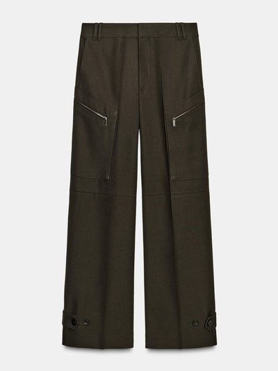 Zara ZW Collection limited edition cargo trousers with zip at Collagerie