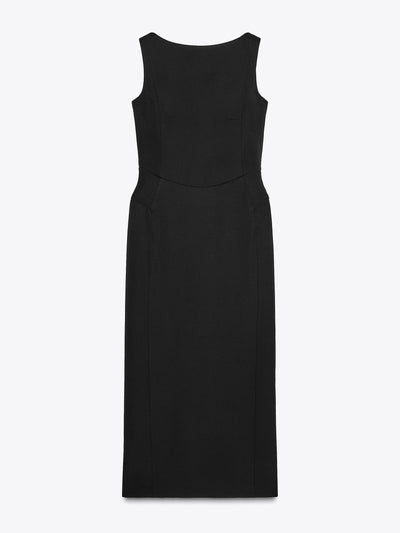 Zara ZW Collection midi dress with slit at Collagerie