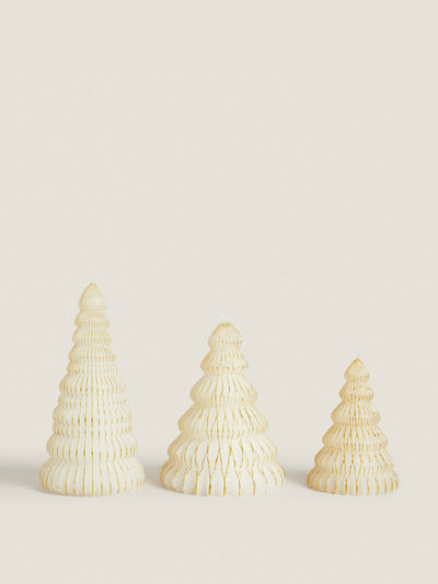 Zara Christmas tree decorative candle at Collagerie