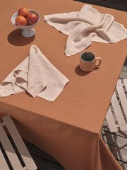 Cedar linen tablecloth