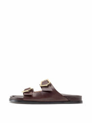 Tosca brown leather sandals