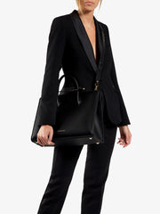 The Strathberry Tote in black