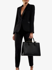 The Strathberry Tote in black