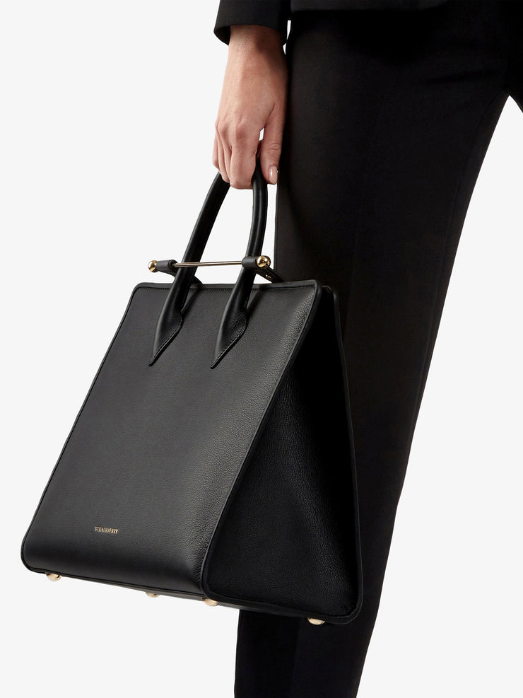 The Strathberry Tote in black