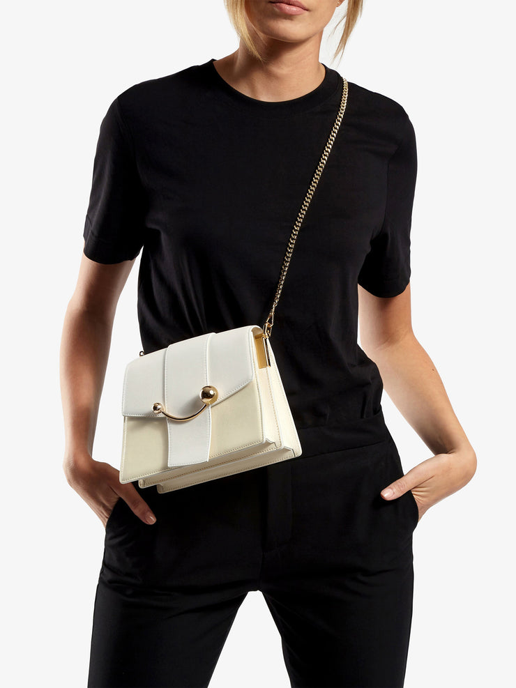 White Box Crescent shoulder bag Box Crescent Strathberry    - Collagerie