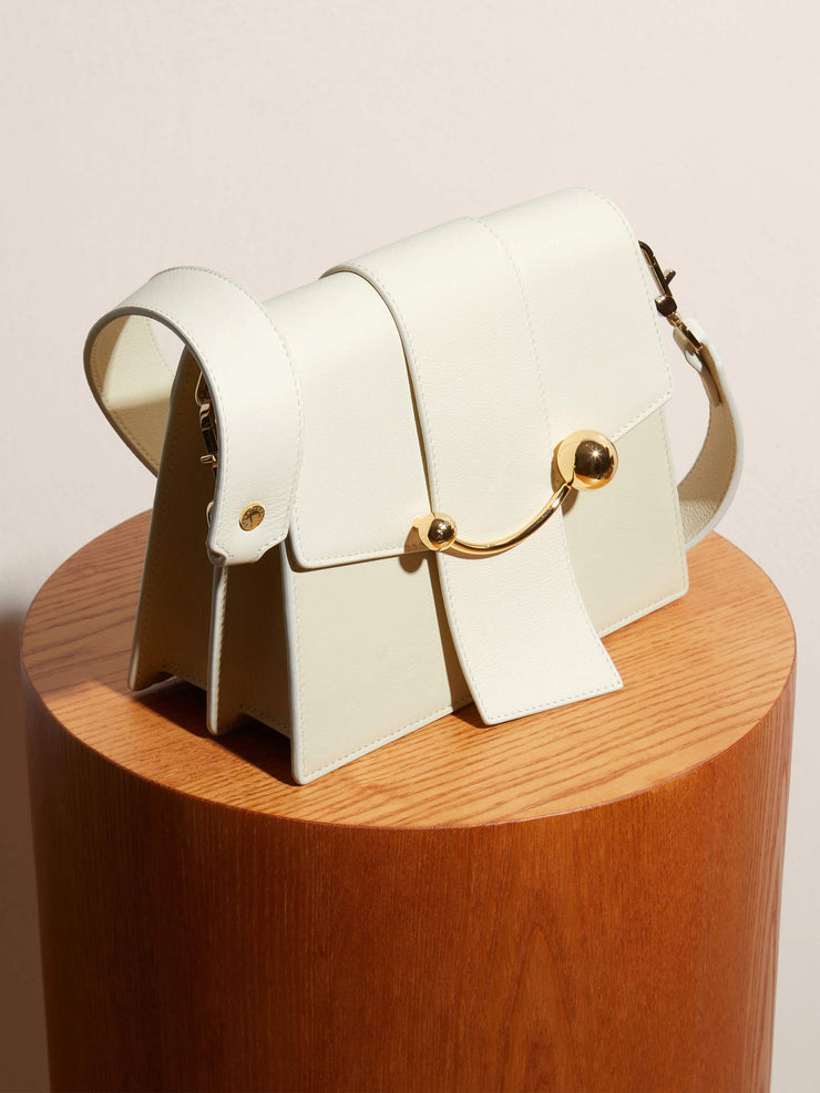 White Box Crescent shoulder bag Box Crescent Strathberry    - Collagerie