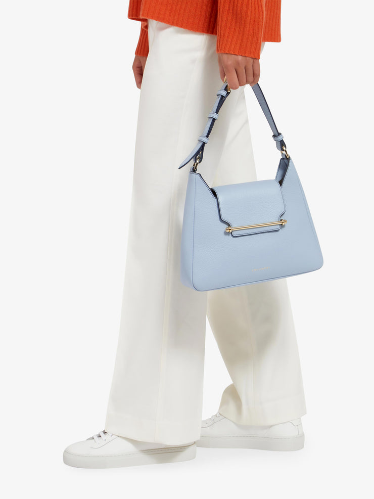 Multrees Hobo handbag in forget-me-not blue