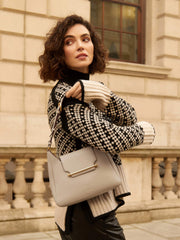 Multrees Hobo handbag in mushroom brown