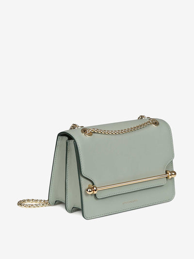 Strathberry Green East/West Mini shoulder bag at Collagerie