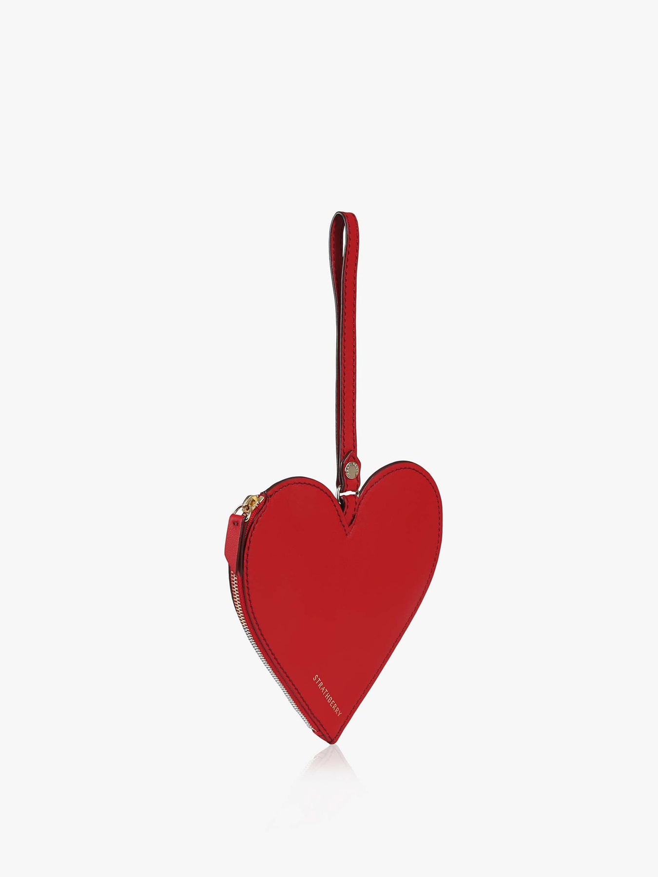 Strathberry - Heart Pouch - Red