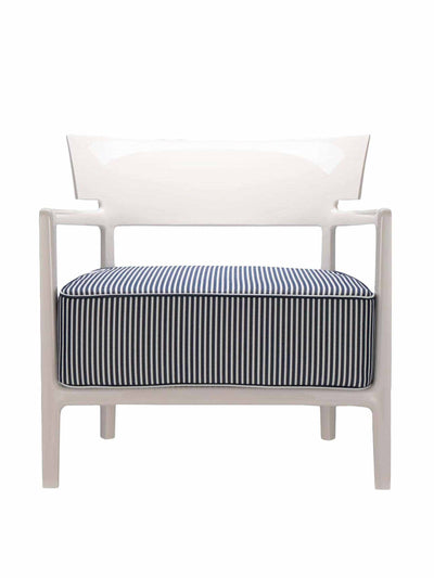 Kartell Outdoor chair in ivory blue at Collagerie