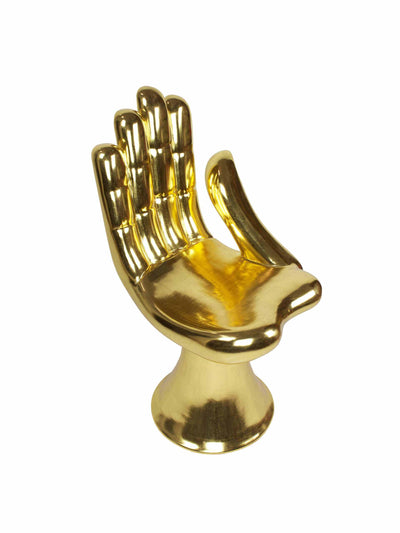 1stDibs Gold hand chair at Collagerie