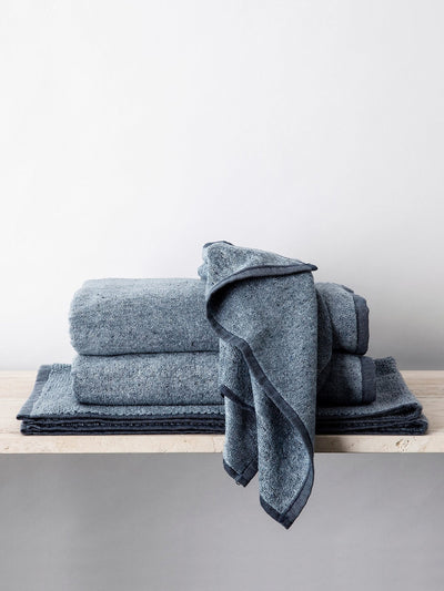 Cultiver Blue denim towel bundle at Collagerie