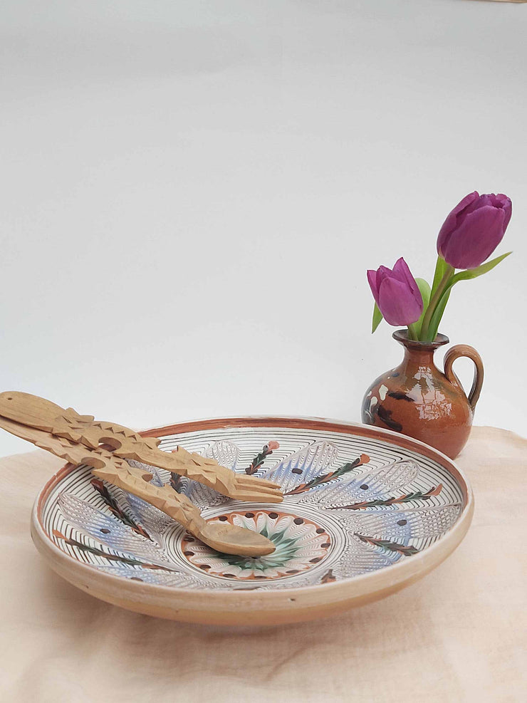 Sofia horezu deep plate