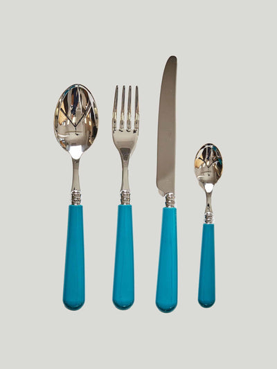 Maison Margaux Light blue cutlery 4 piece set at Collagerie