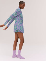 Women's lavender Really Warm socks Women's Socks Desmond & Dempsey    - Collagerie
