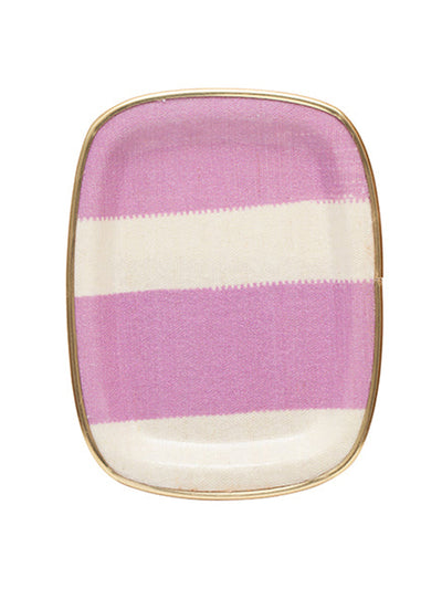 Dar Leone Sierra Bay guava lilac mini tray at Collagerie