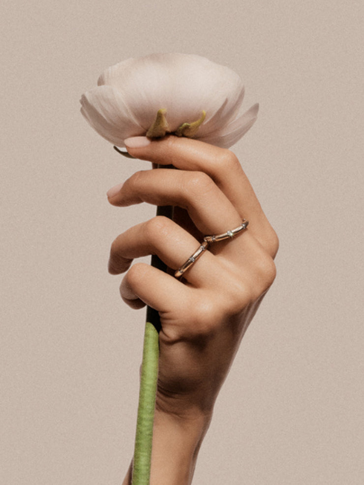 Diamond Lines ring