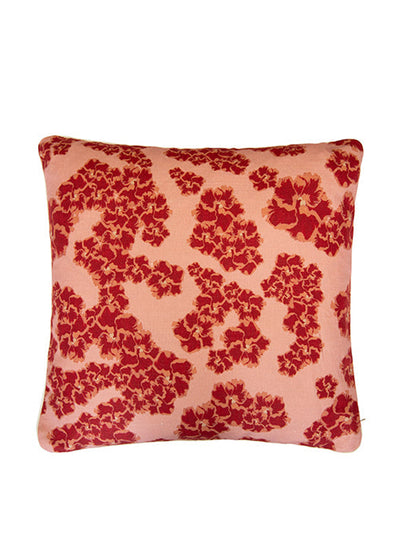 Dar Leone Ronko Hibiscus rose mallow large cushion at Collagerie