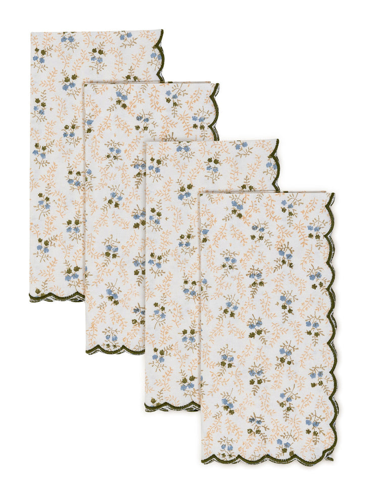 Little Flower print napkins - set of 4