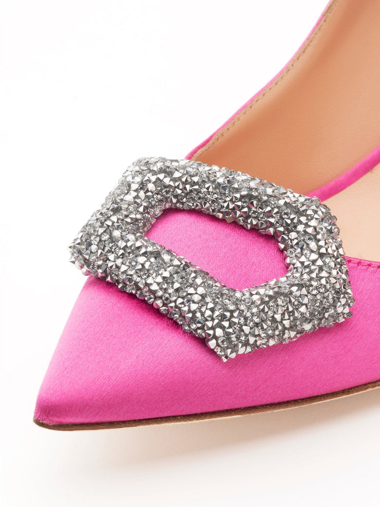 Pink Nada crystal heels
