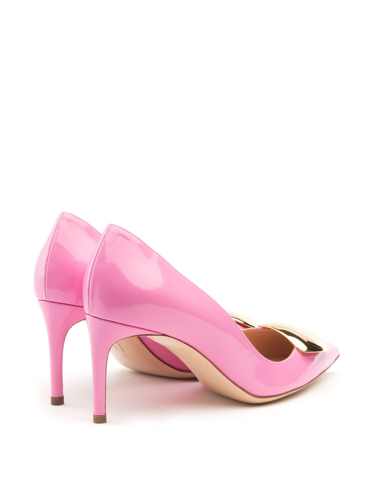Pink Nada Chrome heels