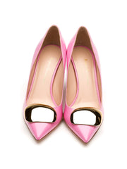 Pink Nada Chrome heels