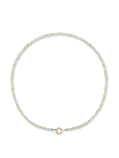 Lucy Delius Phrenite beaded necklace at Collagerie