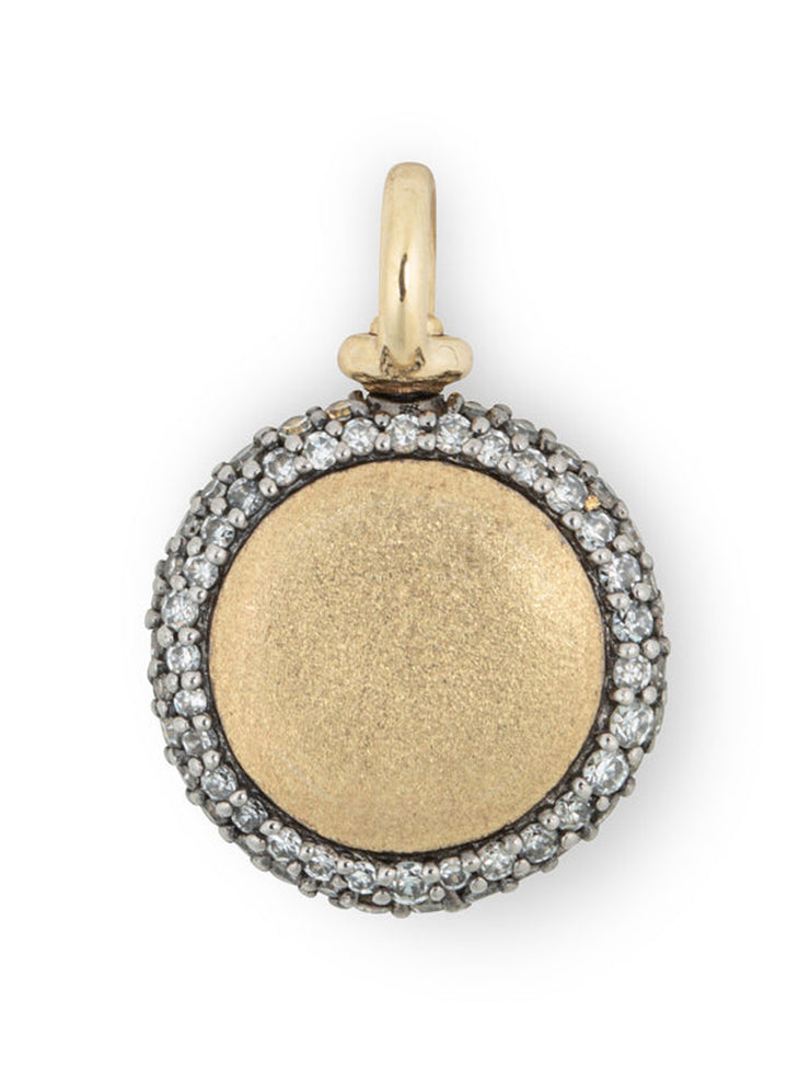 Diamond Pavé pocket watch pendant