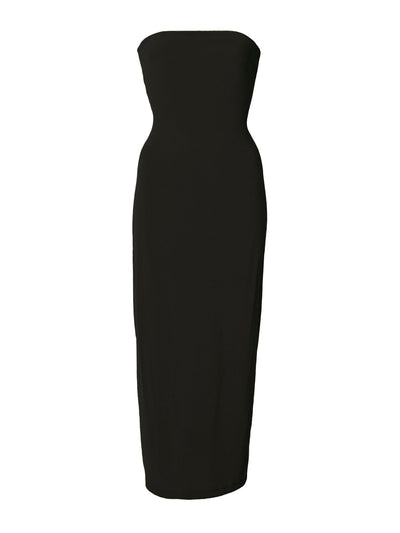 Anemos The Strapless Tie Back dress in stretch cupro at Collagerie