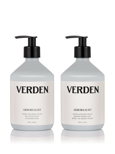 Verden Arborealist wash and balm set at Collagerie