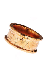 24kt gold-plated Alighieri ring