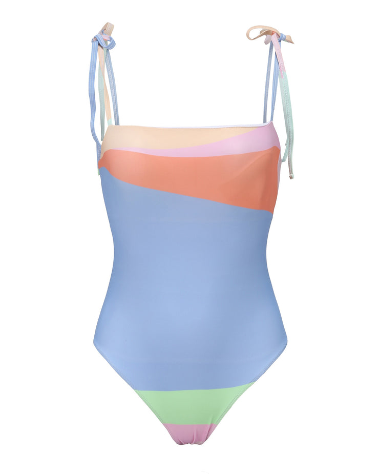 Multi-coloured Stingray swimsuit