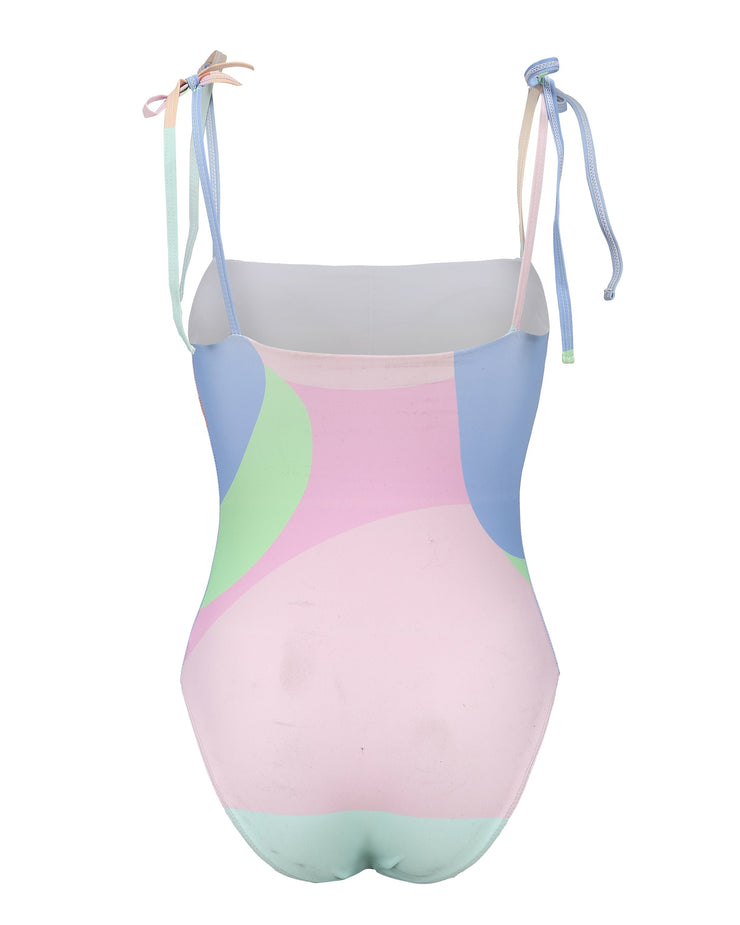 Multi-coloured Stingray swimsuit