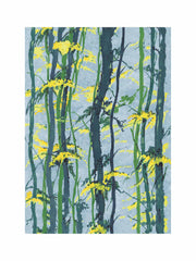 No.040 'Acacia Woodlands' vintage archive poster print