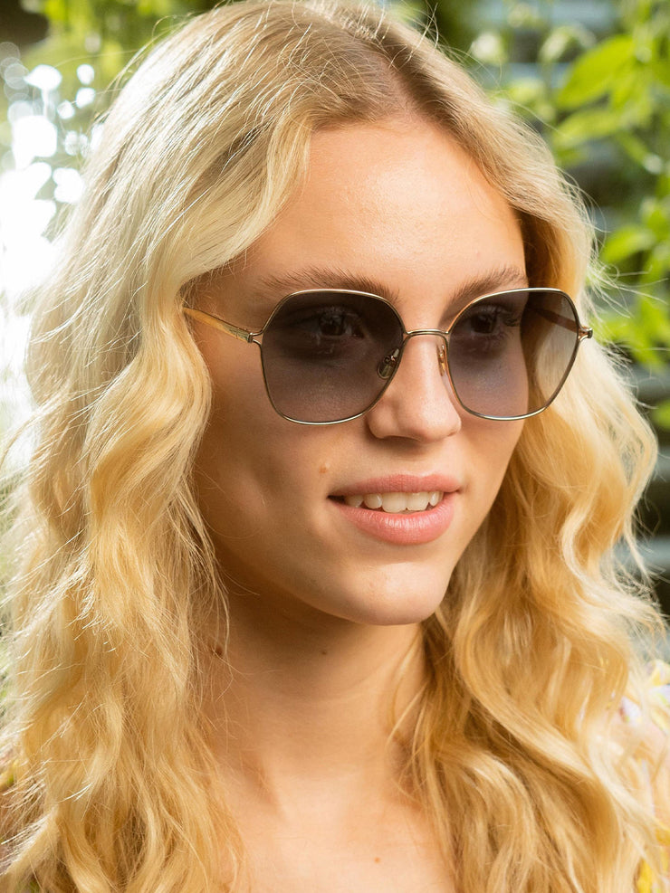 Bia sunglasses in blue gradient
