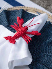 Palmito shellfish napkin rings (set of 4)