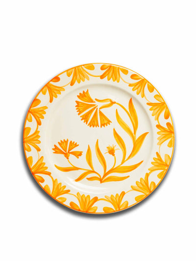 Maison Margaux Amalfi yellow dinner plate at Collagerie