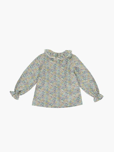 Amaia Amelia baby blouse in liberty print fabric at Collagerie