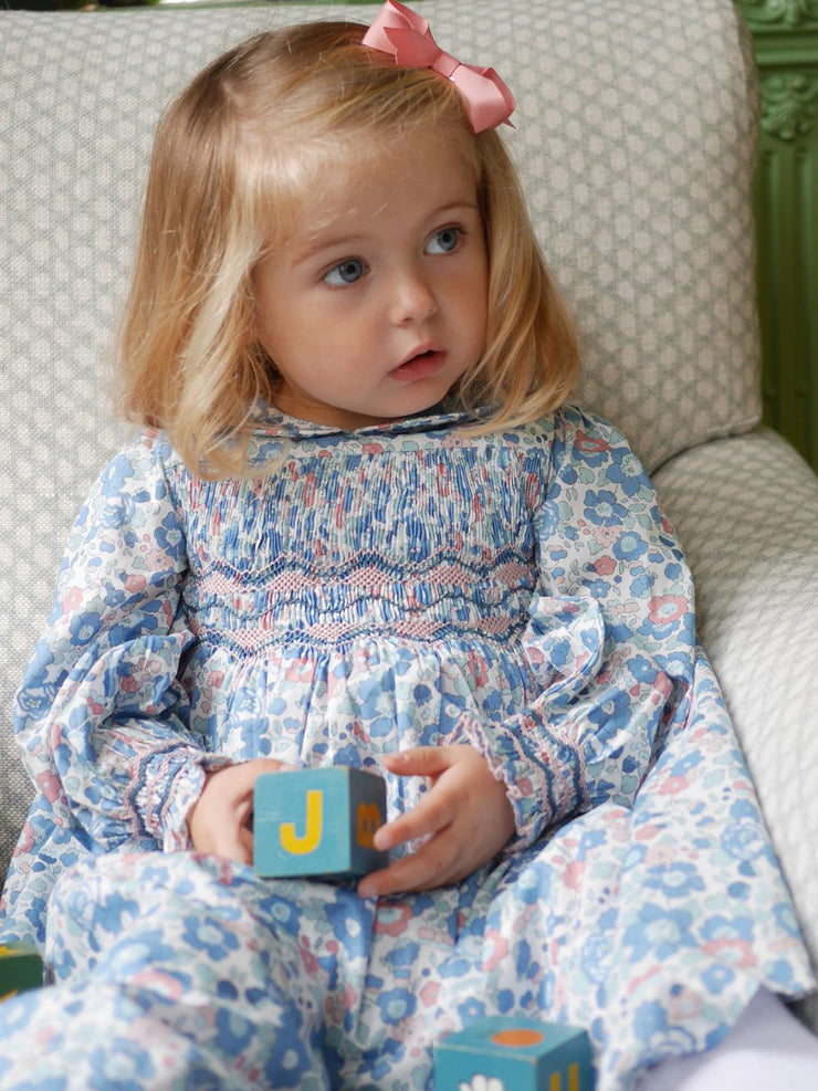 Cotton Smock London kids dress for little ladies who like to have their cake and eat it. Collagerie.com