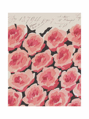 No.006 'Baby Rose' vintage archive poster print