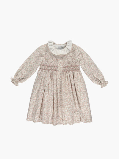 Amaia Sweet pink floral Aria dress for girls at Collagerie