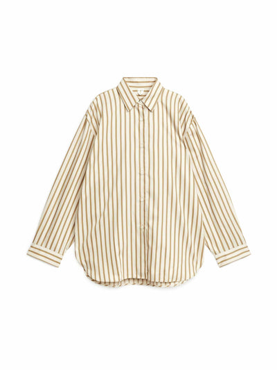 Arket Relaxed poplin shirt at Collagerie