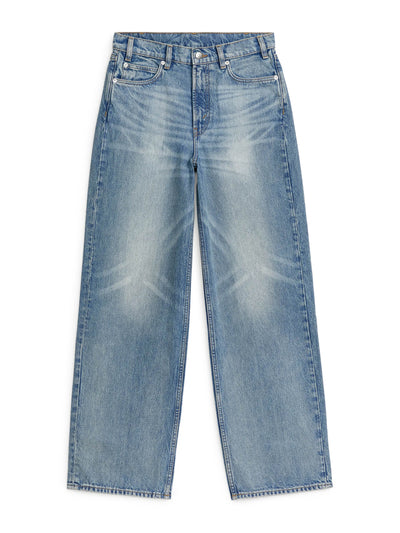 Arket Maple high wide jeans at Collagerie