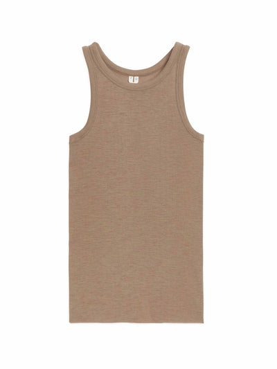 Arket Wool tank top at Collagerie