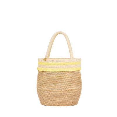 STELAR Ayu Handheld Bucket Bag at Collagerie