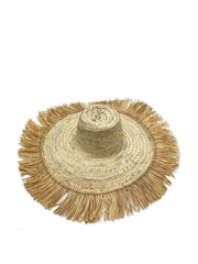 Straw beach hat