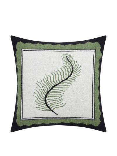 Bell Hutley The Fern cashmere cushion at Collagerie